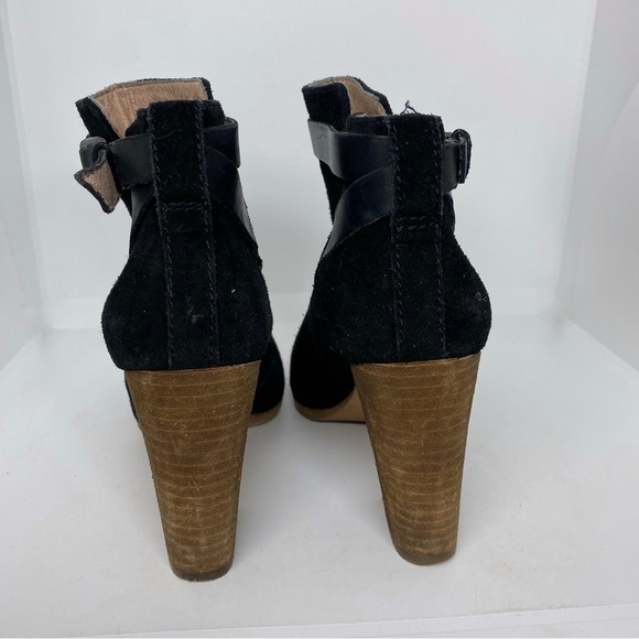 Madewell Aimee Suede buckle ankle booties - Picture 6 of 7
